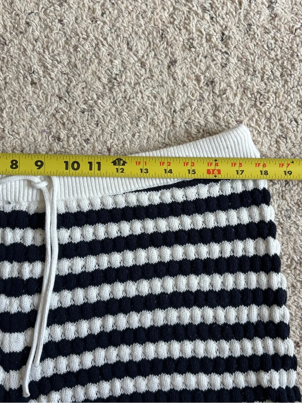 Old Navy Navy White Striped Short sleeves top - shorts matching Set ladies Ltall
